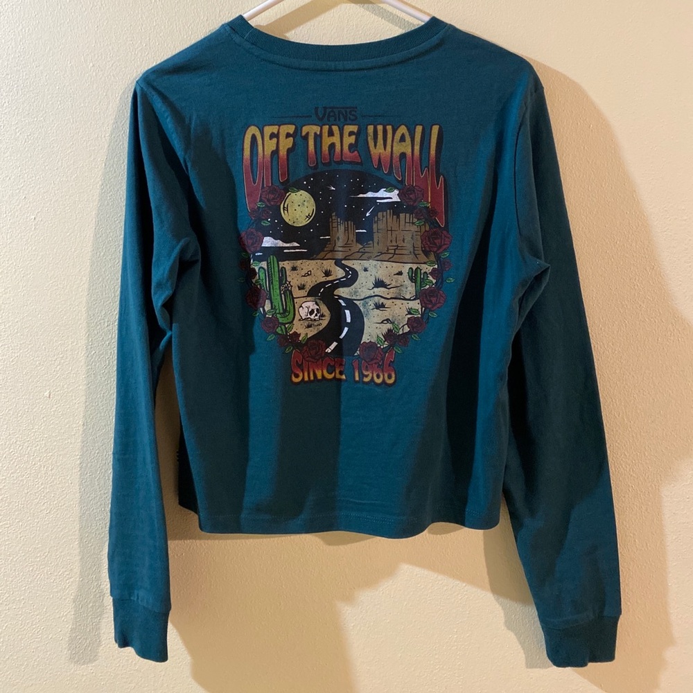 Vans Cropped Long Sleeve T-Shirt